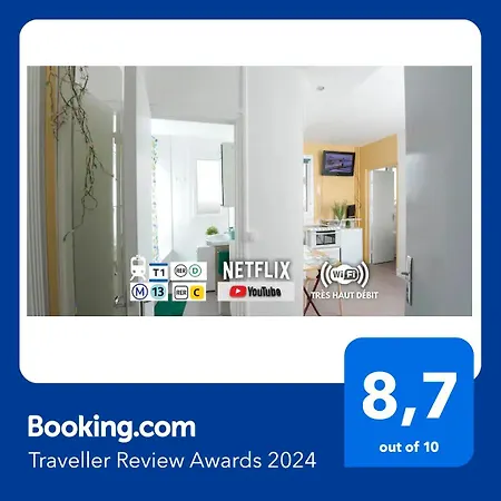 Apartment Studio Cosy Et Fonctionnel, Proche De Paris *